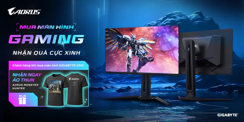 Nhận ngay áo thun AORUS cực chất.